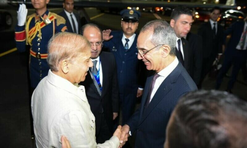 PM Shehbaz arrives in Egypt to attend climate summit
