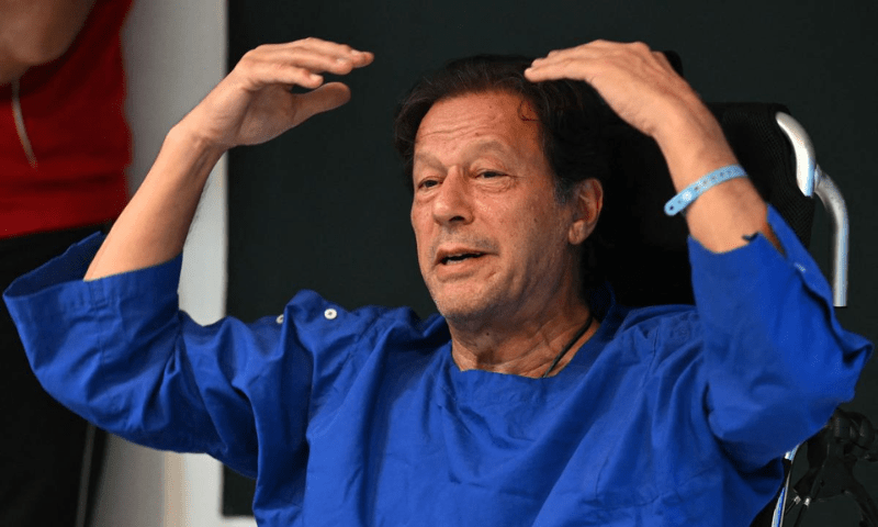 In letter to president, Imran calls for action against army officers