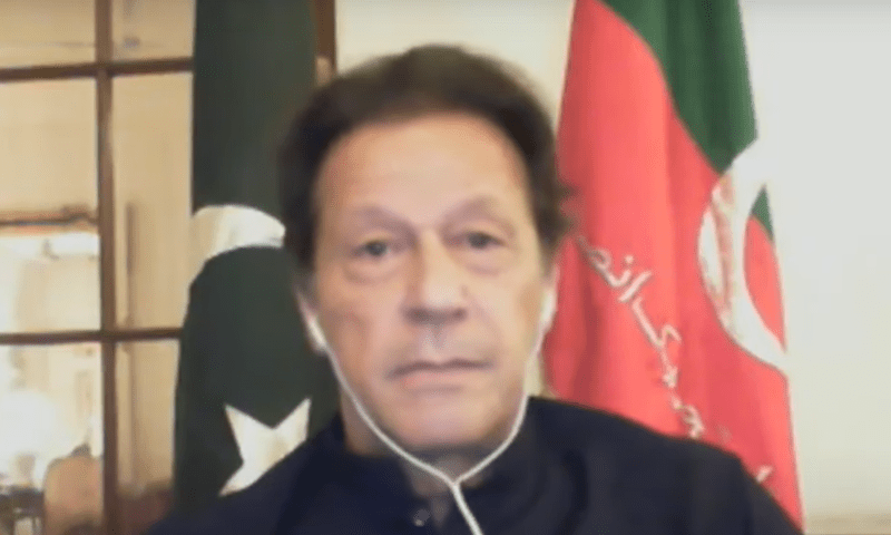 Accusations not an attempt to get into power: Imran