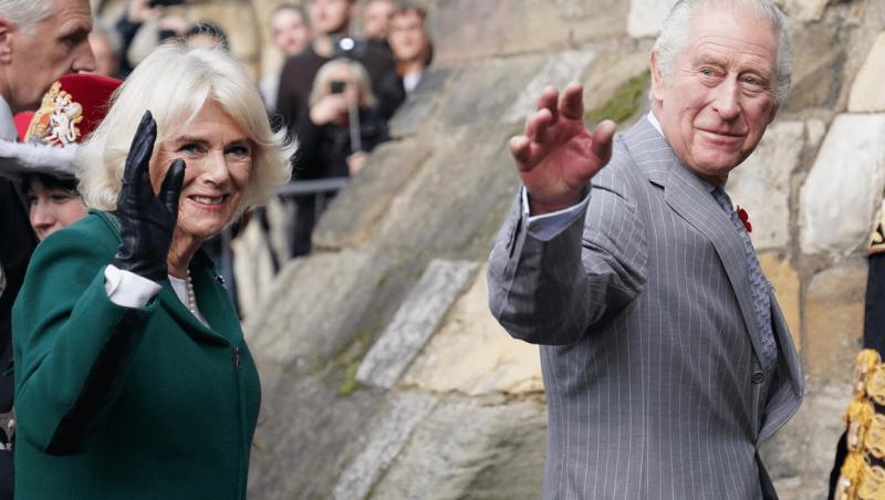 Eggs thrown at King Charles during visit to northern England