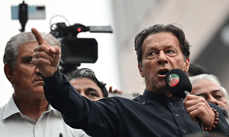 Imran Khan issues another threat to military