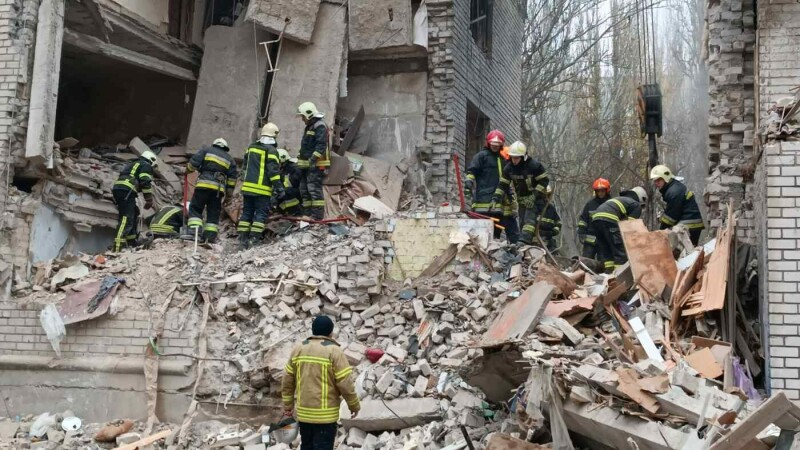 Five dead in Russian strike on building in south Ukraine, says Kyiv