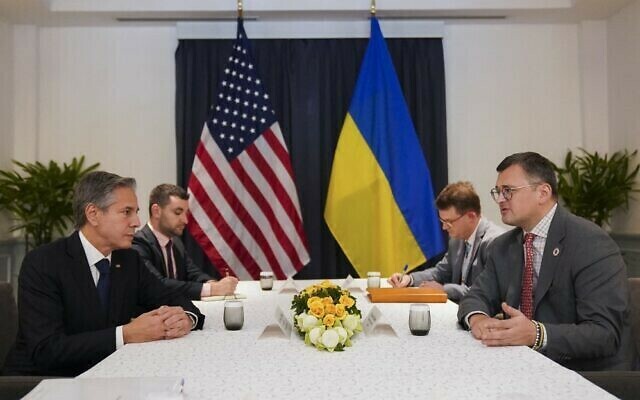 Ukraine foreign minister says West on way to &lsquo;joint victory&rsquo;