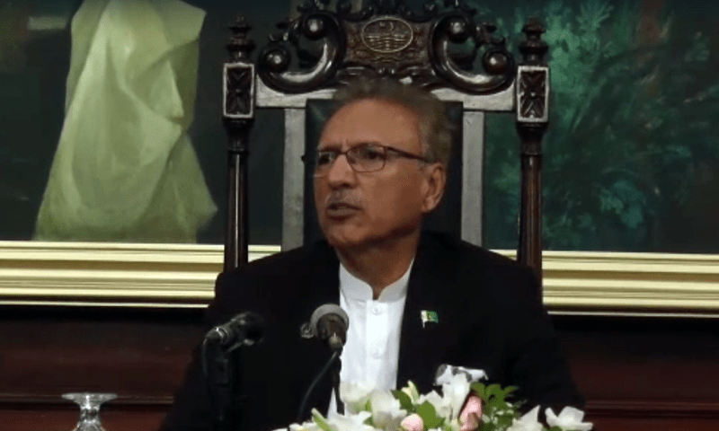 President Alvi not hopeful of Arshad Sharif&rsquo;s murder being solved