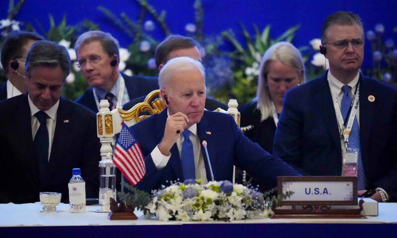 You say Cambodia, Biden says Colombia