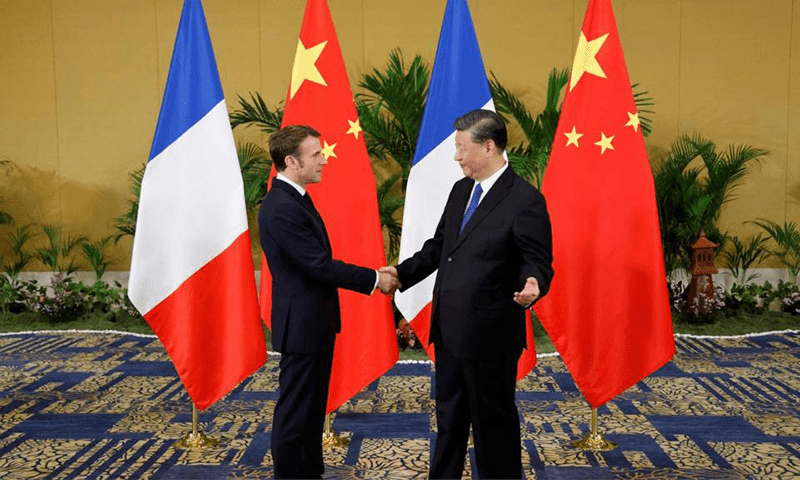 France seeks China&rsquo;s help to bring Russia to negotiations