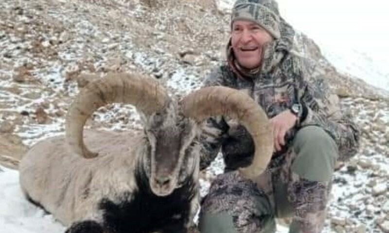German hunts season&rsquo;s first blue sheep in Shimshal valley of GB