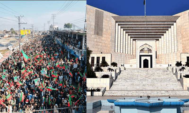 Politics today: Imran&rsquo;s says &lsquo;wait and see&rsquo;, court clears long march, and PPP bigwigs meet