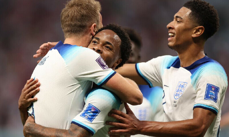 England thrash Iran at FIFA World Cup