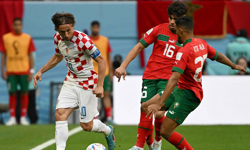 Croatia held by Morocco in goalless stalemate