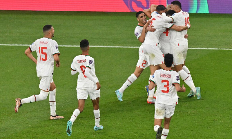 Morocco subs strike late to earn shock win over Belgium