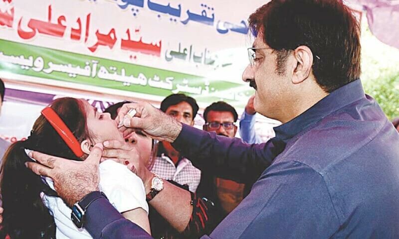No polio case in Sindh in last 30 months: Murad Ali Shah