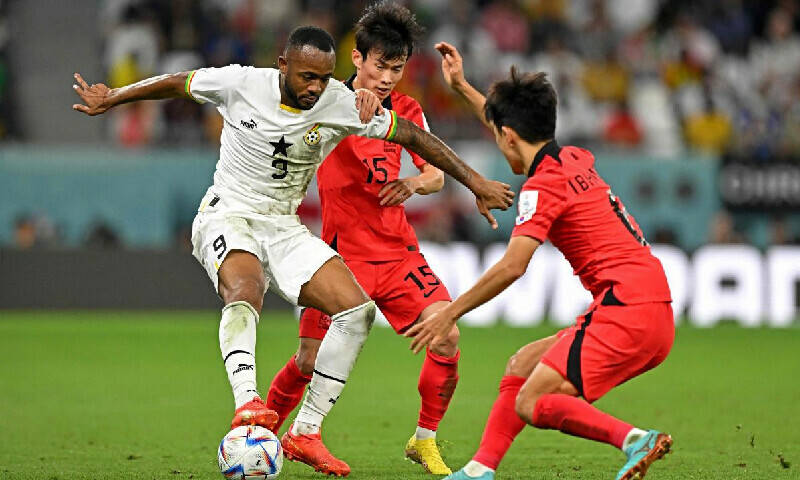 Kudus double for Ghana sinks South Korea in World Cup thriller