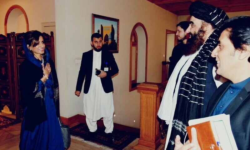 Hina Rabbani Khar arrives in Kabul for talks with all-male government