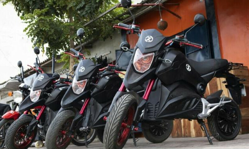 A greener ride: West Africans switch on to electric motorbikes