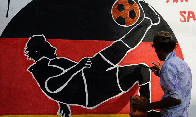 World Cup delirium ignites alleys of Pakistan&rsquo;s &lsquo;mini Brazil&rsquo;