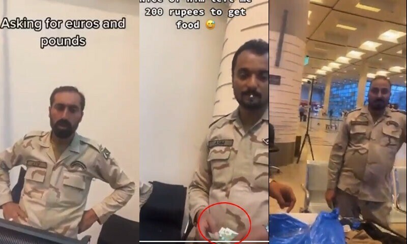 Video: ANF officials caught taking bribe at Islamabad airport
