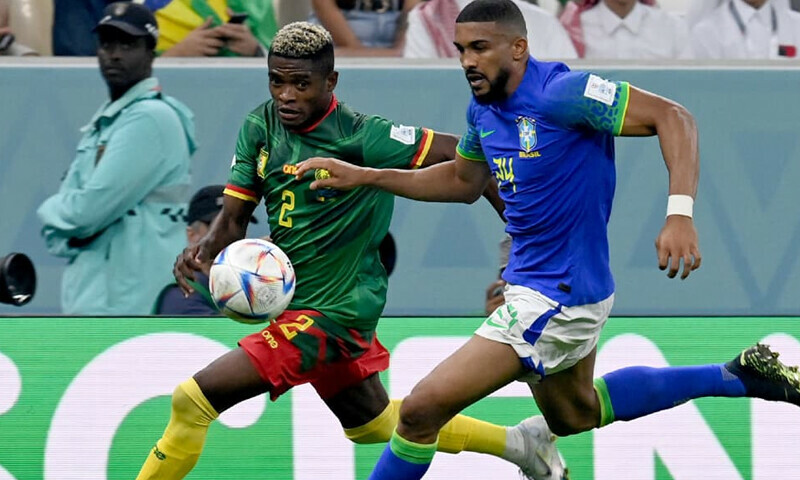 Cameroon stun Brazil but go out of World Cup