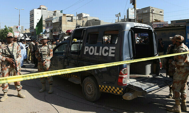 Three policemen martyred in attack on police van in Nowshehra