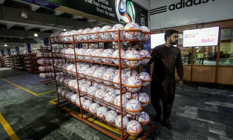 &lsquo;Made-in-Sialkot&rsquo; ball puts Pakistan in FIFA World Cup