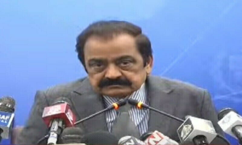 India involved in terrorist activities in Pakistan: Rana Sanaullah