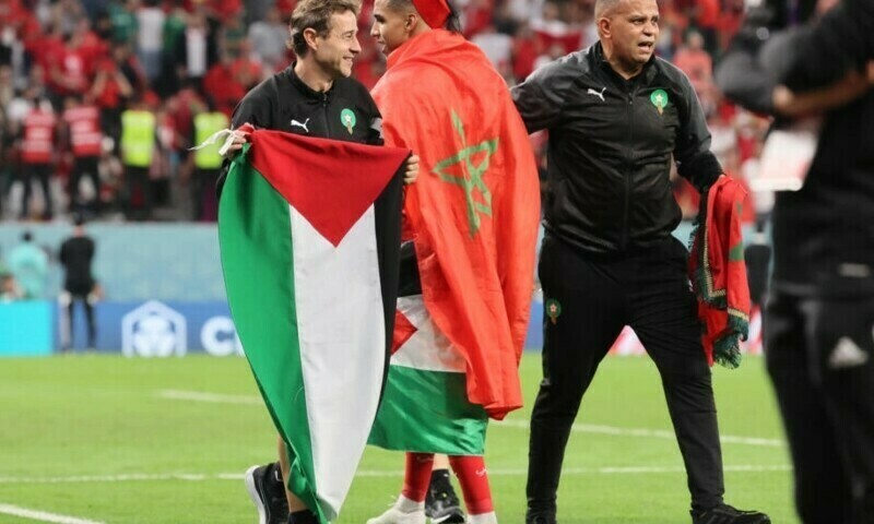 Palestinians say FIFA World Cup proves their cause not &lsquo;buried&rsquo;