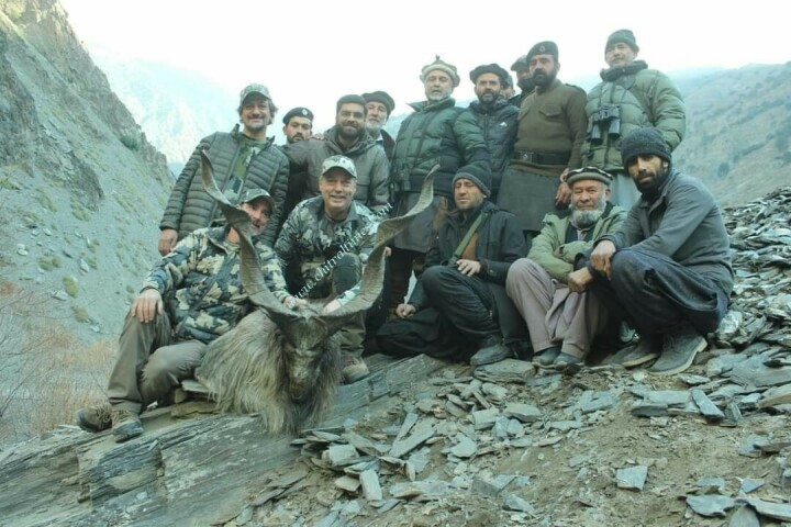 Season&rsquo;s first victim Markhor hunted by American for Rs23.5m