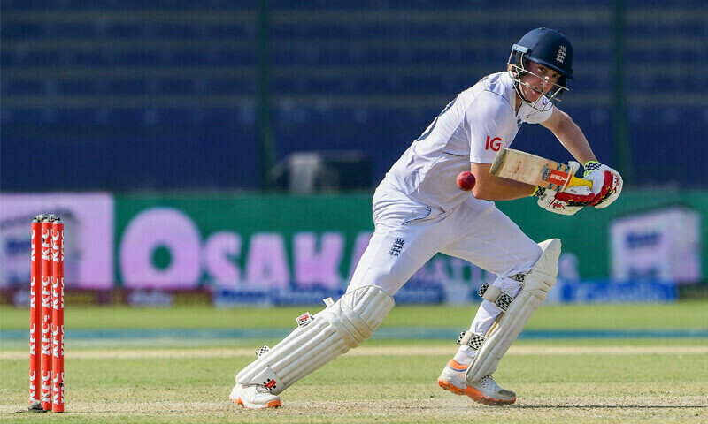 Centurion Brook leads England fightback in third Pakistan Test