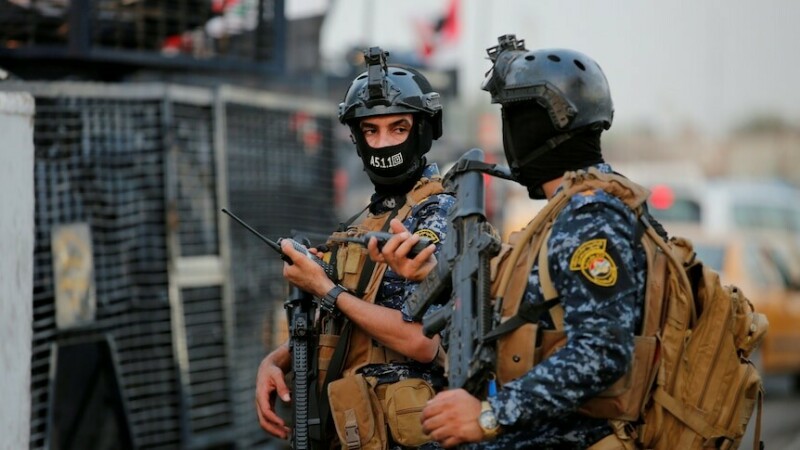 Nine Iraqi police officers killed in bomb blast near Kirku: security sources