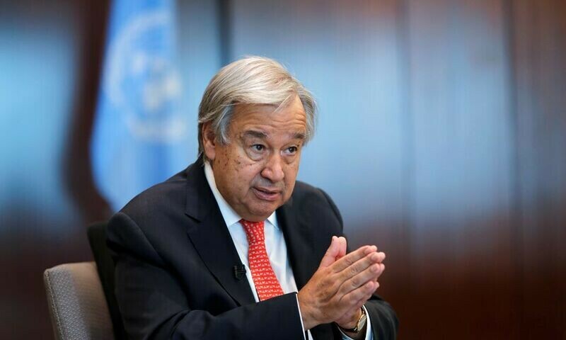 UN chief &lsquo;committed to doing everything&rsquo; to support flood-hit Pakistan