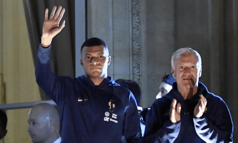 Mbappe returns to training days after World Cup defeat