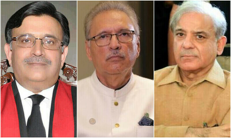 Alvi wants PM Shehbaz, CJP Bandial to alleviate &lsquo;grievances&rsquo; of Murad Saeed