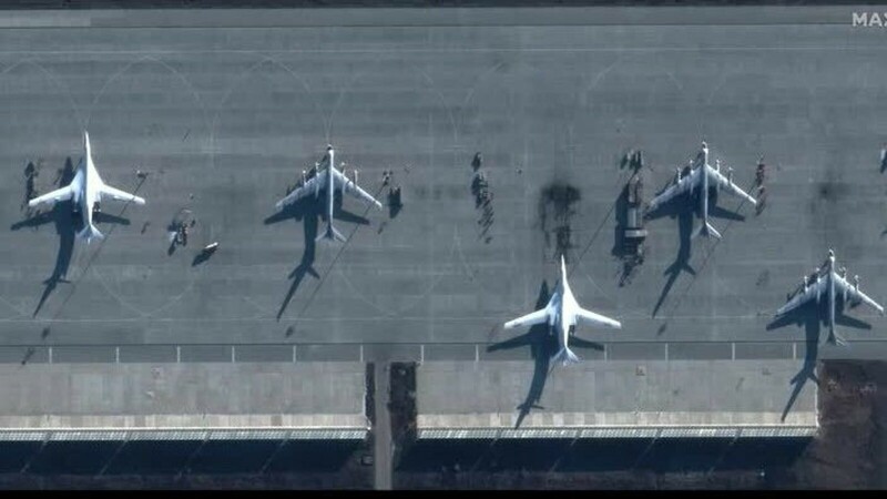 Three dead after drone attack on Russian military airport