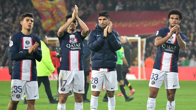Paris Saint-Germain suffer first loss of season at Lens
