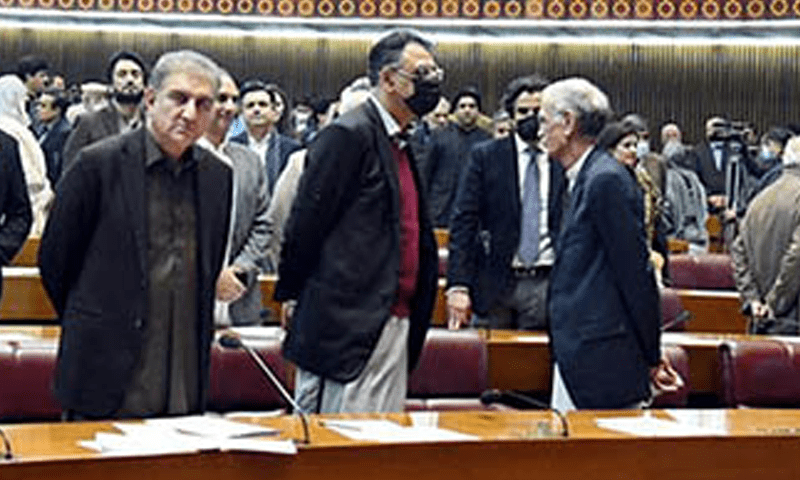 ECP de-notifies 35 PTI lawmakers as NA speaker accepts resignation