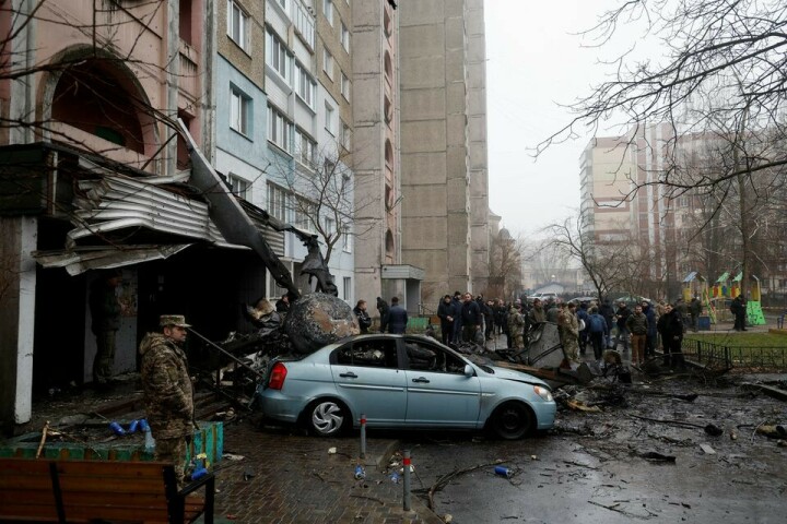 Ukraine&rsquo;s interior minister among 15 dead in helicopter crash