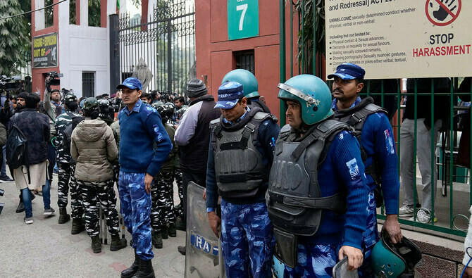 India police detain students gathered to watch BBC documentary on Modi