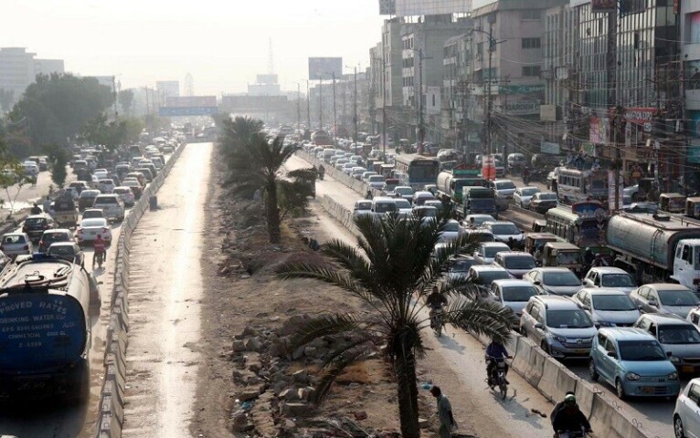 Karachi has some of the highest nitric oxide concentrations in the world