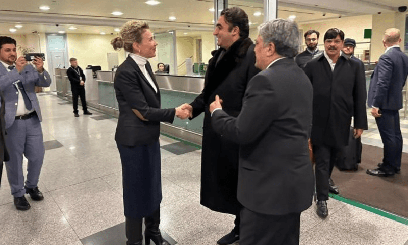 FM Bilawal arrives in Moscow on two-day official visit