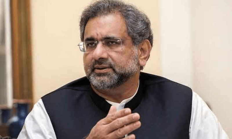 Shahid Khaqan Abbasi resigns from PML-N days after Maryam&rsquo;s return