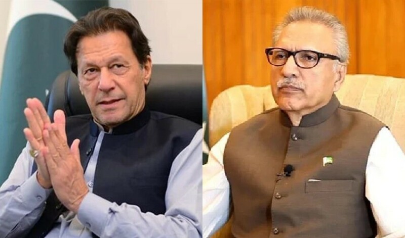Imran asks Alvi to take notice of &lsquo;establishment interference&rsquo;