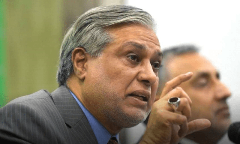 You would prefer seeing the country go down, Dar tells Imran