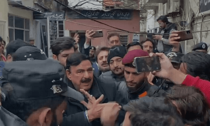 Sheikh Rasheed fears being killed in Karachi, says he was tied to chair