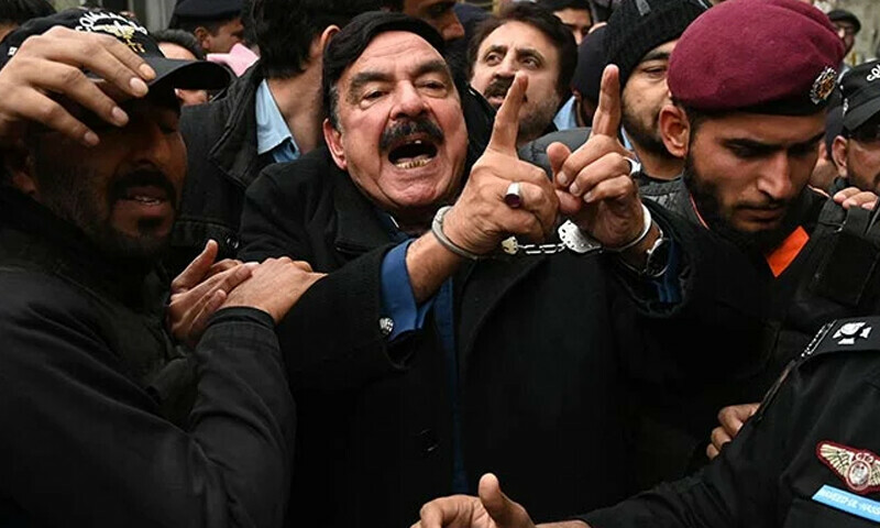 Sheikh Rasheed wins relief from court against cases in Karachi, Hub
