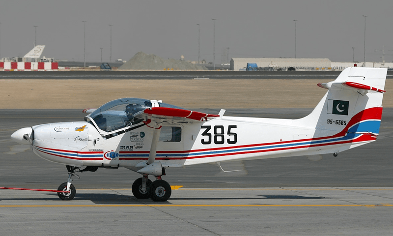 PAF trainer aircraft makes hard landing in Mardan