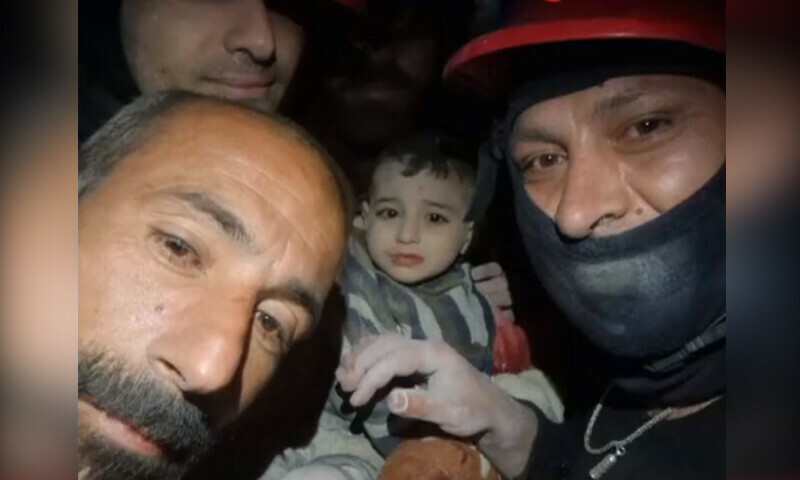 Earthquake stories: Baby born under rubble and brave toddlers pulled out alive