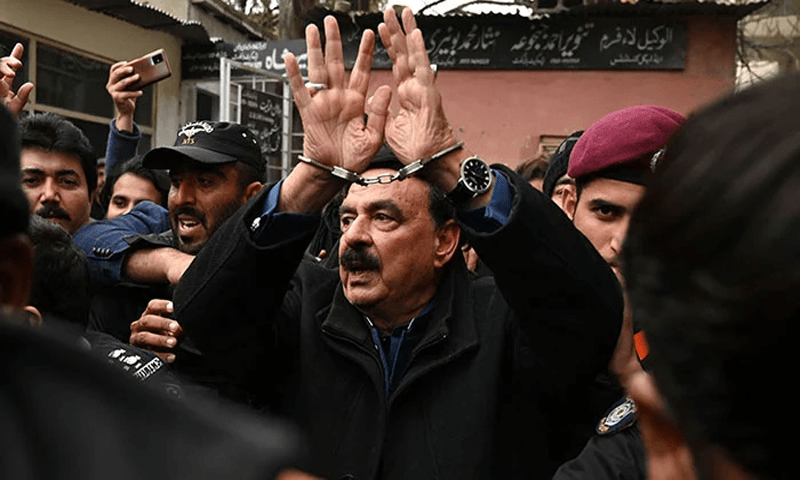 Rasheed&rsquo;s lawyers incriminates Imran Khan in bail plea