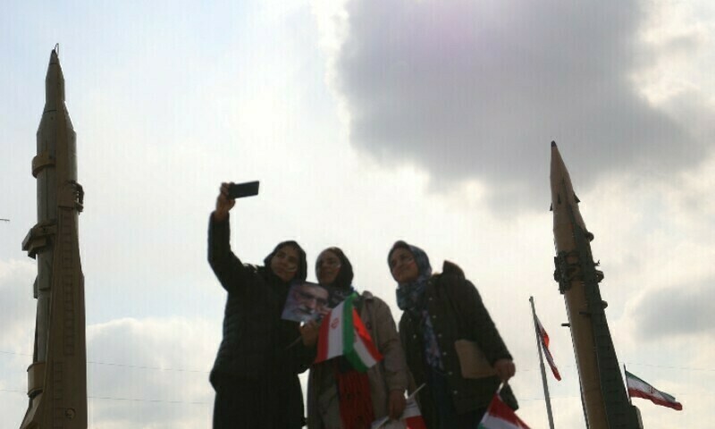 Iran marks 44th anniversary of revolution as hackers interrupt state TV coverage