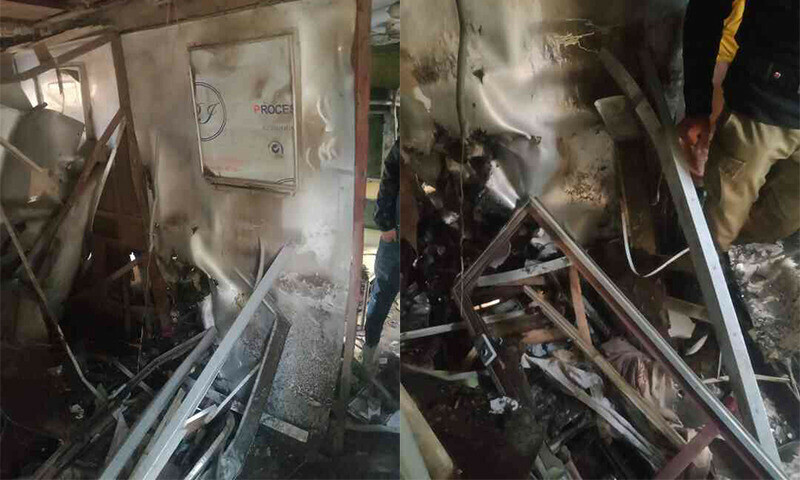 Woman killed in cylinder explosion on Jaffar Express