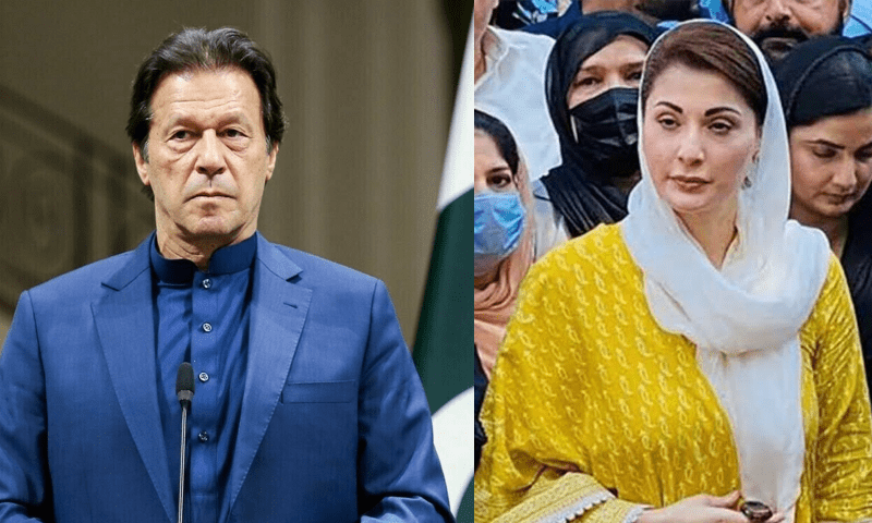 Imran, Maryam trade barbs over criticism of judges
